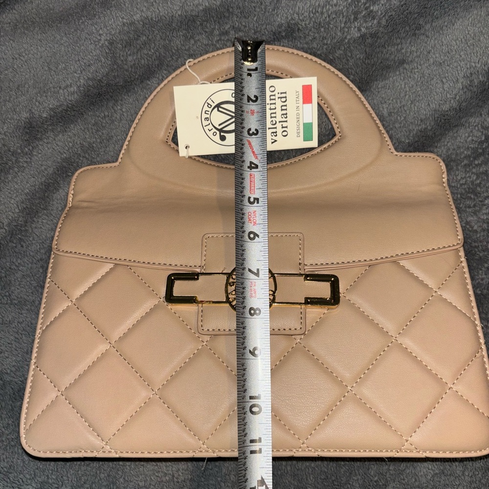 Tan Valentino Orlandi bag NWT